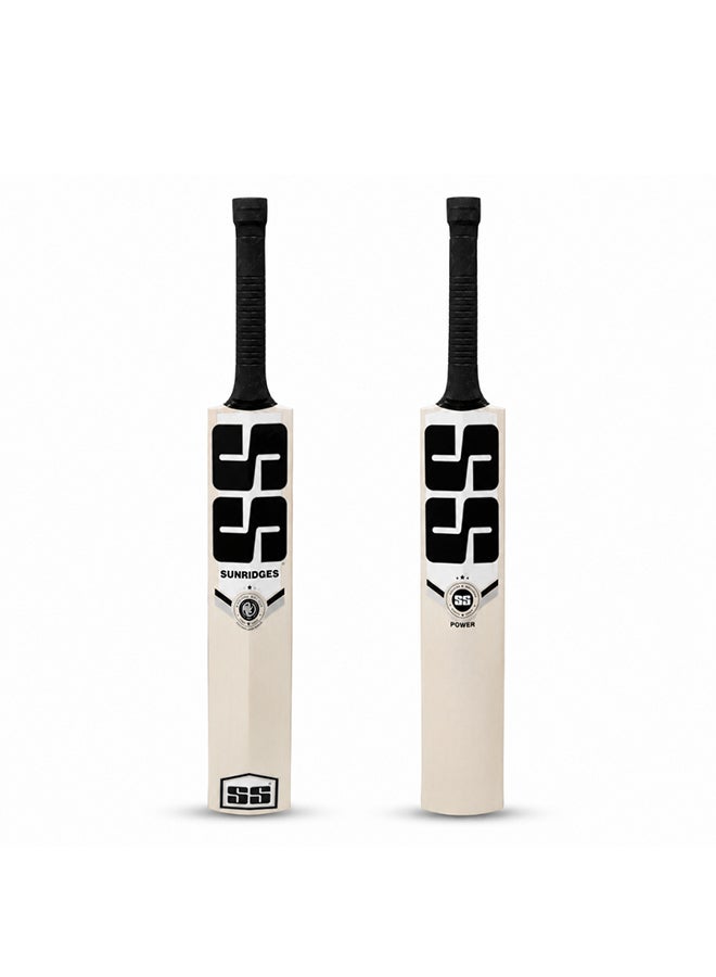 SS Kashmir Willow Bat Full Size for Leather Ball – Premium Cricket Bat for Match & Practice Play - Image 2