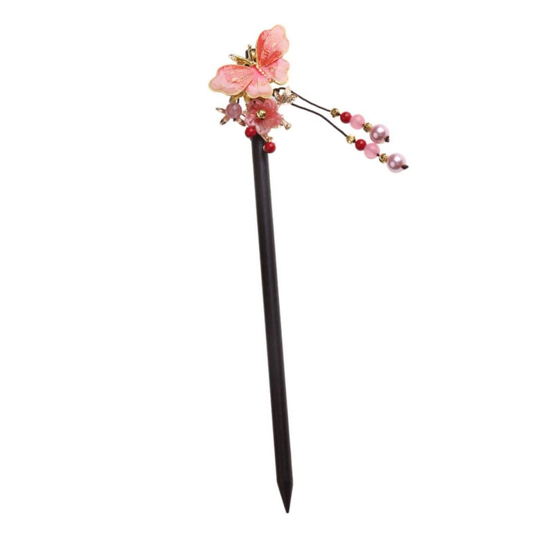 DOITOOL Vintage Flower Hairpin Hair Stick for Women Elegant Retro Hair Chopsticks for Bun Styles for Formal and Casual Occasions - Image 1