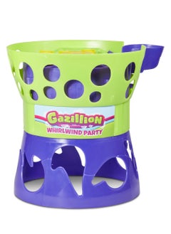 Gazillion Gazillion Bubbles Whirlwind Party Machine with 16-Ounces Bubble Solution, Battery Operated | Toy Bubbles | Outdoor Play | Party Favors for Kids | Bubble Blower | Gift for Kids and Adults  - Image 2
