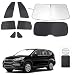 TINGLU Window Shades for Honda CRV 2012 2013 2014 2015 2016 Accessories Car Side Full Windows Rear Triangular Windshield Sun Shade Sun UV Rays Privacy Protection for CampingNappingRelaxing 8PCS - Image 2