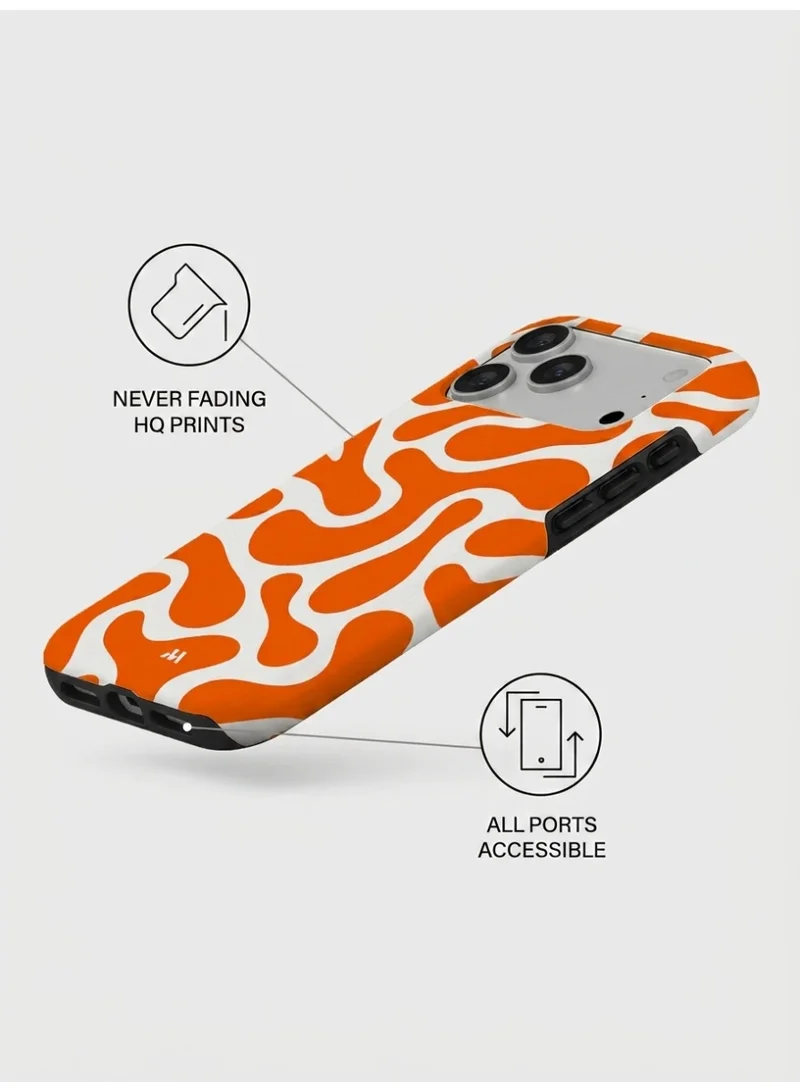 Mobcos Mobcos iPhone 17 Pro Fluid Sunset Mobcos iPhone 17 Pro Fluid Sunset Premium Case Compatible with Hybrid Dual-Layer Hard Shell + Silicone Protection - Scratch-Resistant Shockproof Mobile Cover  | Best Price UAE