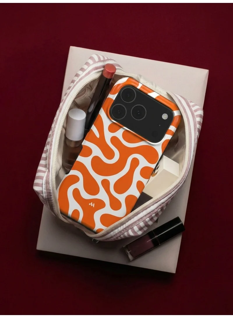 Mobcos Mobcos iPhone 17 Pro Fluid Sunset Mobcos iPhone 17 Pro Fluid Sunset Premium Case Compatible with Hybrid Dual-Layer Hard Shell + Silicone Protection - Scratch-Resistant Shockproof Mobile Cover  | Best Price UAE