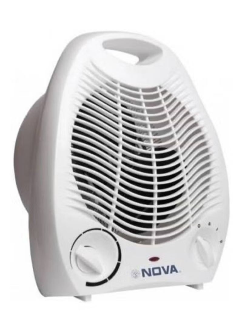 NOVA Portable Electric Fan Room Heater with 2 Temperatures – Compact & Efficient Space Heater for Home, Office & Bedroom – Adjustable Heat Settings, Quiet Operation, Energy-Saving, Fast Heating for Cozy Comfort  - Image 2