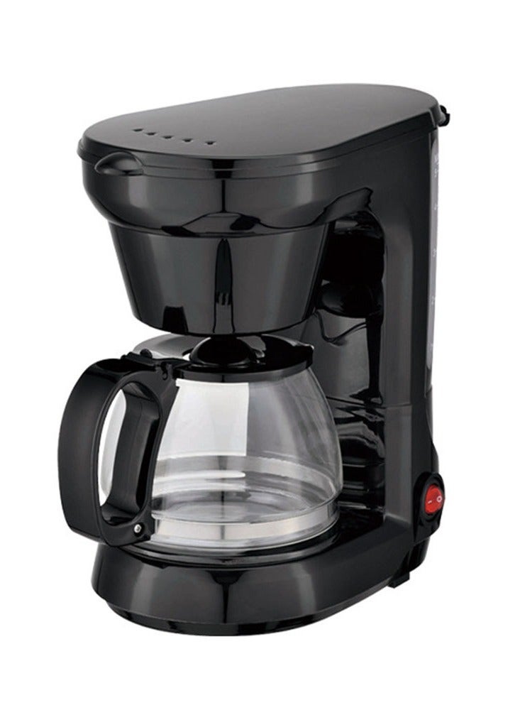 6-Cup Digital Coffee Maker, Programmable, Washable Basket Filter, Sneak-A-Cup, Auto Brew, Water Window, Keep Hot Plate, Black  - Image 1
