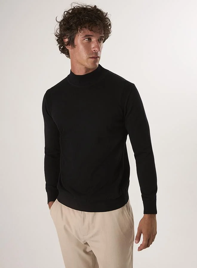 Half Turtleneck Sweater