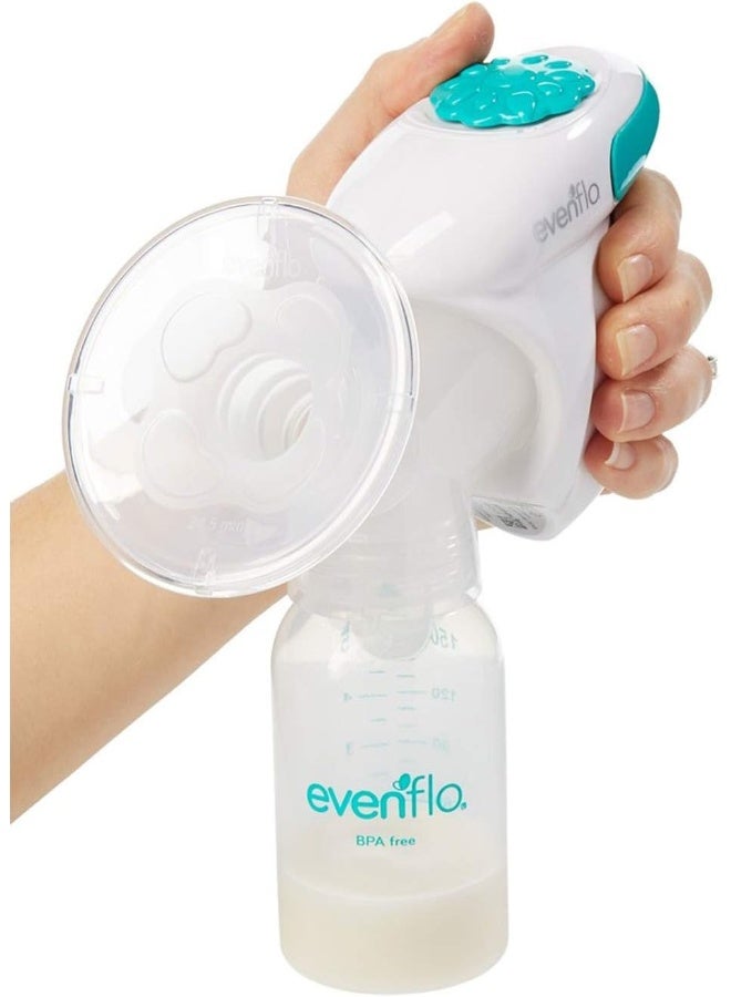Evenflo Feeding Occasional Use Closed System Advanced Single Electric One-Handed Breast Pump - Image 5