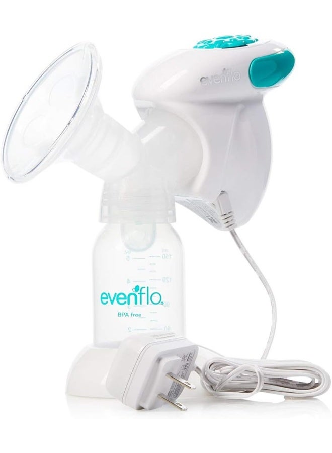 Evenflo Feeding Occasional Use Closed System Advanced Single Electric One-Handed Breast Pump - Image 4
