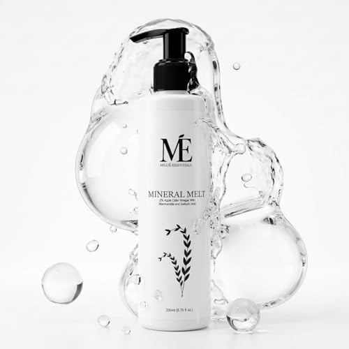 Miloe Miloé Mineral Melt Hard Water Shampoo 200ml | 2% Apple Cider Vinegar, Niacinamide & Salicylic Acid | Scalp Detox with Clarifying & Deep Cleansing, Hydration & Shine | Suitable for All Hair Types - Image 1