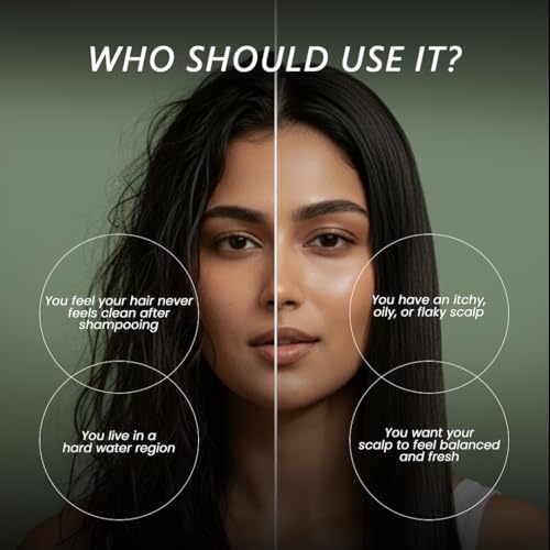 Miloe Miloé Mineral Melt Hard Water Shampoo 200ml | 2% Apple Cider Vinegar, Niacinamide & Salicylic Acid | Scalp Detox with Clarifying & Deep Cleansing, Hydration & Shine | Suitable for All Hair Types - Image 4