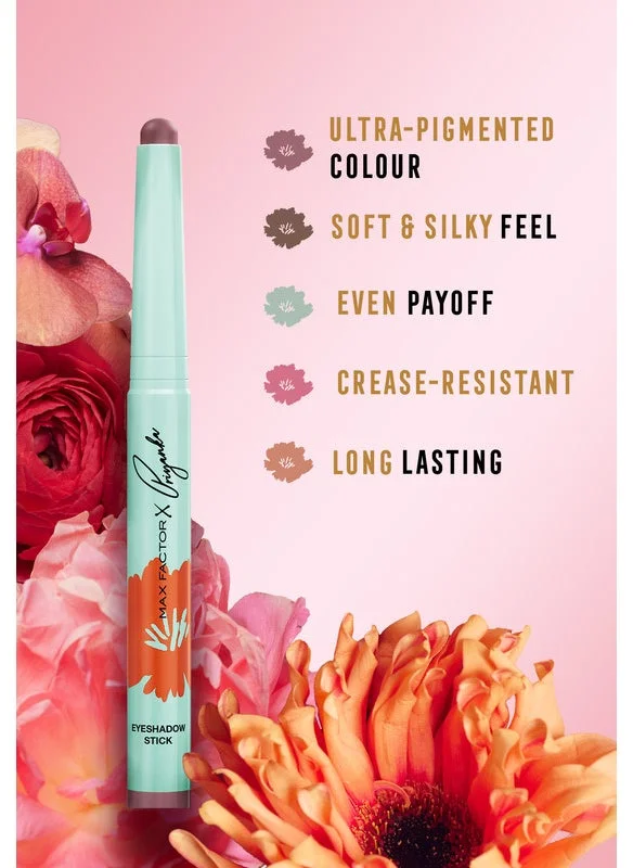 Max Factor X Priyanka Chopra Jonas Eyeshadow Stick, Limited Edition - 005 - Roaring Rose, 1,64 g