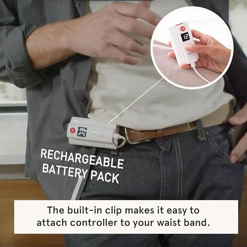 iRestore Professional + حزمة بطارية قابلة للشحن - علاج الضوء الأحمر بالليزر لنمو الشعر - معتمد من إدارة الغذاء والدواء لعلاج تساقط الشعر، وت thinning للرجال والنساء - قبعة إعادة نمو الشعر - 282 ليزر و LED - Image 3