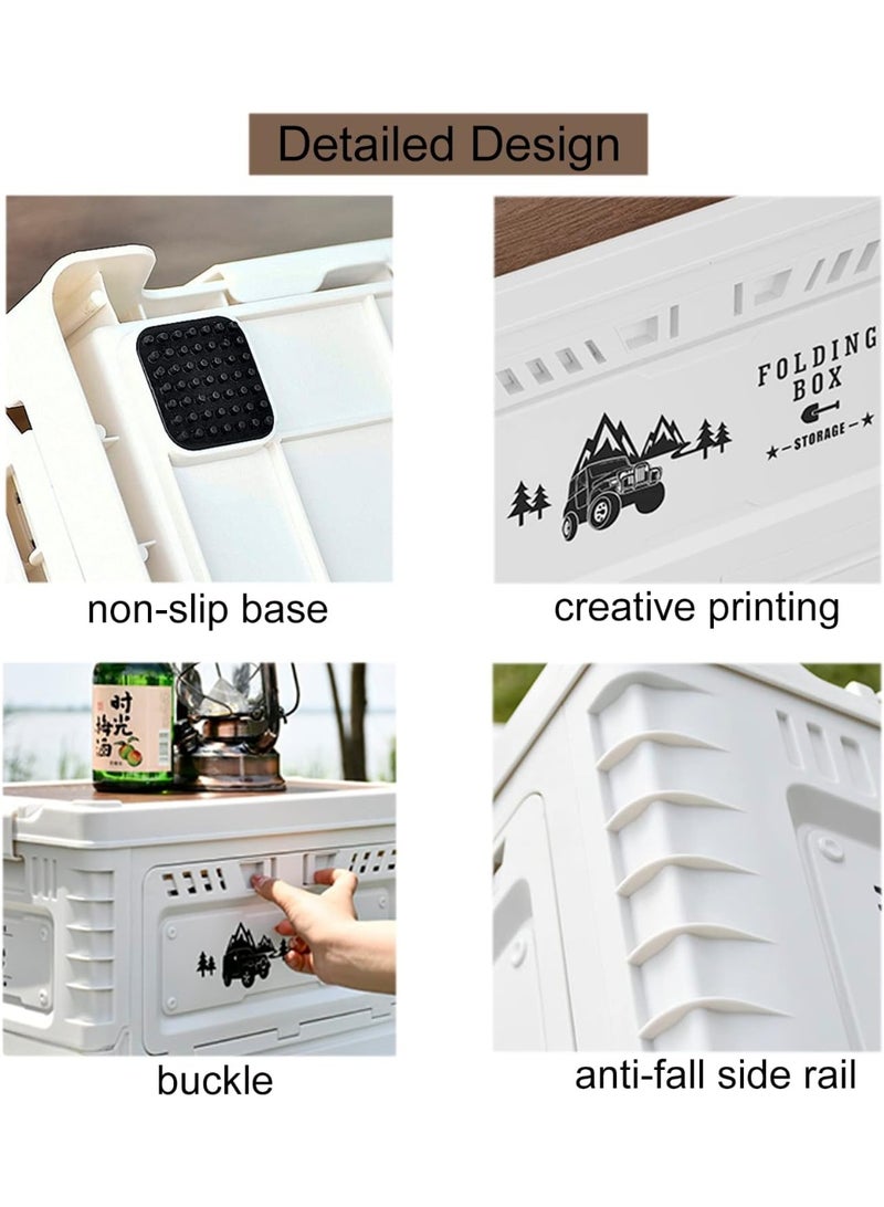 Manful Outdoor Large Capacity Folding Storage Box 70L for Camping and Kitchen, Camping Storage Box, Storage Box for Home - Image 3