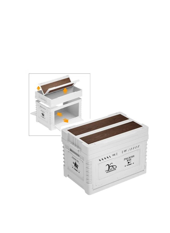 Manful Outdoor Large Capacity Folding Storage Box 70L for Camping and Kitchen, Camping Storage Box, Storage Box for Home 