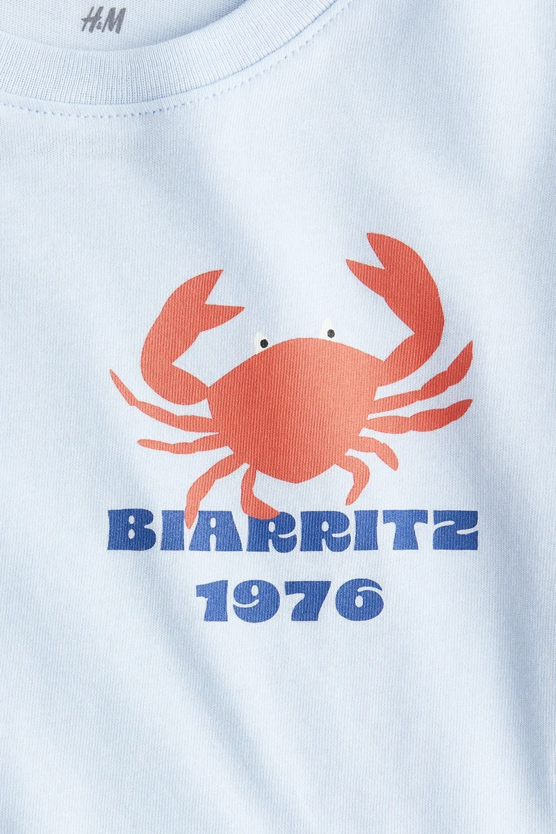 اتش اند ام Printed T-shirt