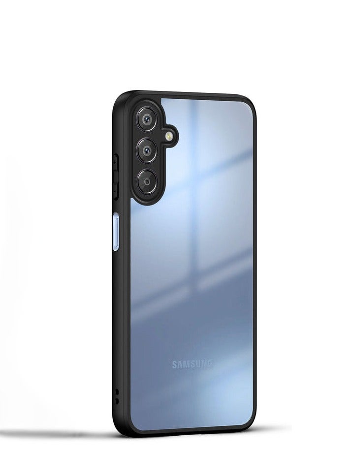 Bumper Protective Case for Samsung Galaxy A15 Silicone TPU Bumper Ultra Durable Ultra-Safe Camera Optimum Solution Black  - Image 1
