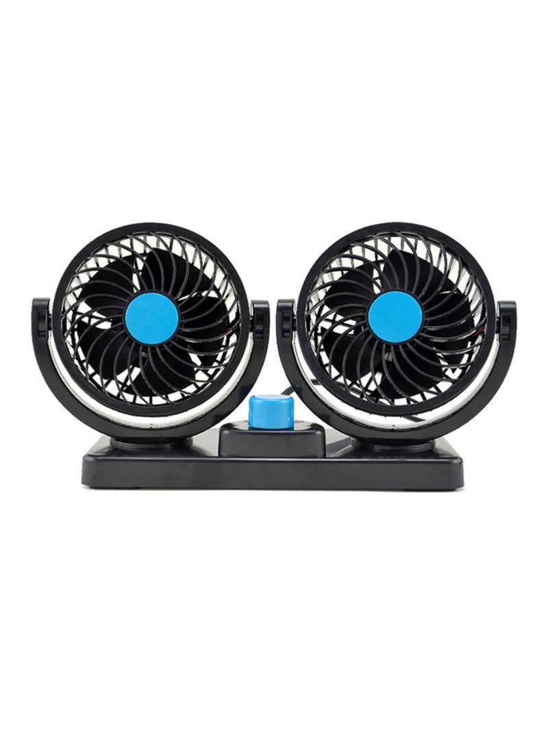 360 degree rotatable double head car fan - Image 2