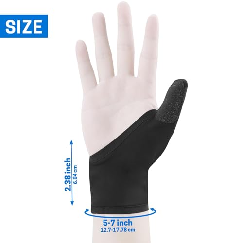 VISEMAN Bowling Thumb Saver Protector, Lightweight Bowling Thumb Sock, Bowling Gloves for Right Hand - Image 2