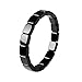 TACBSP Hematite Bracelet for Men Natural Stone Hematite Bracelet Black Stretch Beaded Bracelet Reclaim Your Confidence Male Energy Inspirational Jewelry Gifts 1Pcs - Image 1