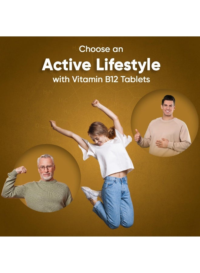 WeightWorld أقراص فيتامين ب12 5000 ميكروغرام نباتية للبالغين - Image 4