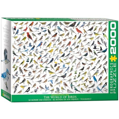 EuroGraphics The World of Birds (2000 Piece) Puzzle (8220-0821) - Image 1