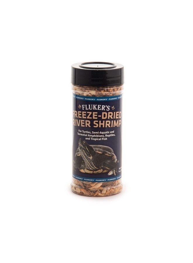 Fluker's Fluker's Freeze Dried Insects - 1oz - River Shrimp, Turtle Shrimp, Shrimp Turtle Food, Nutrient-Rich Shrimp for Turtles, Suitable for Reptiles, Birds, Tropical Fish, Hedgehogs, Sugar Gliders - Image 1