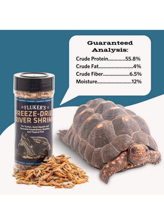 Fluker's Fluker's Freeze Dried Insects - 1oz - River Shrimp, Turtle Shrimp, Shrimp Turtle Food, Nutrient-Rich Shrimp for Turtles, Suitable for Reptiles, Birds, Tropical Fish, Hedgehogs, Sugar Gliders - Image 2