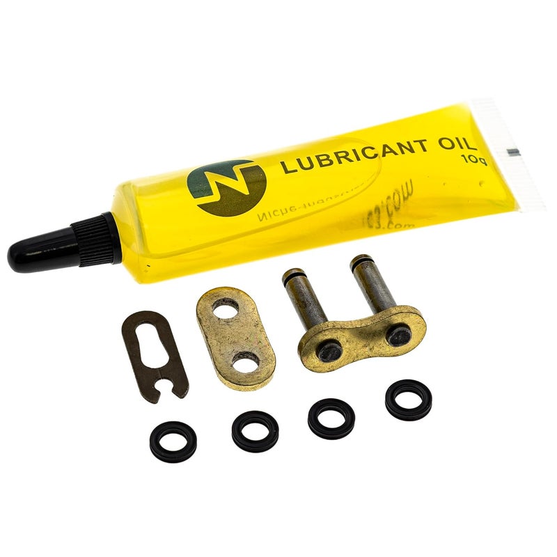 NICHE Gold 428 X-Ring Chain 108 Links with Connecting Master Link - Image 3