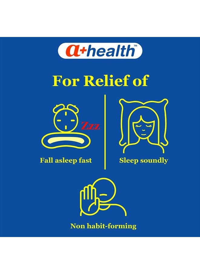 a+health Nighttime Sleep Aid Diphenhydramine 50 mg Softgels Maximum Strength, 160 Count  - Image 2