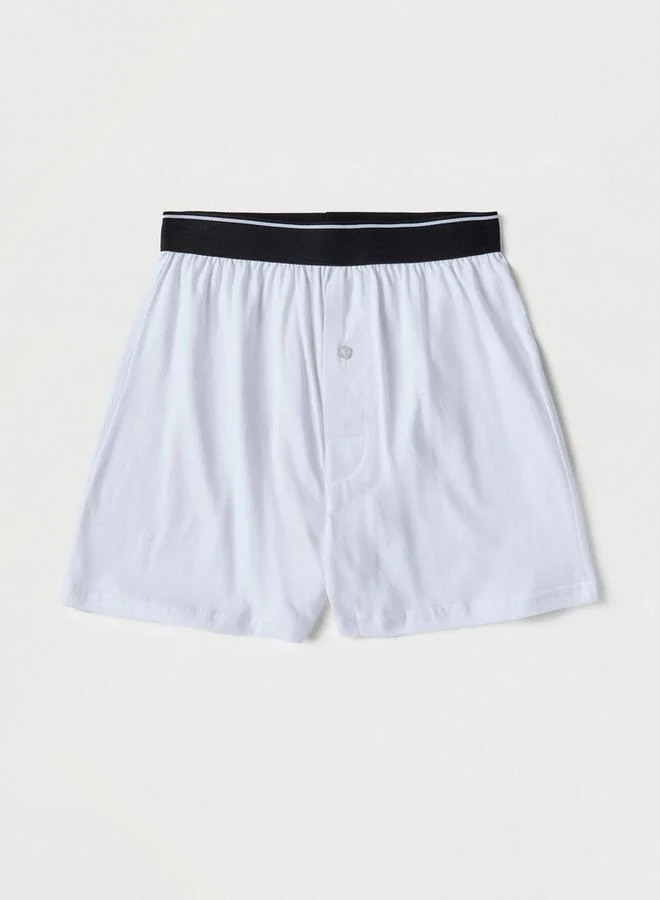 سبلاش فيڤ طقم  سراويل داخلية بوكسر بخصر مطاطي