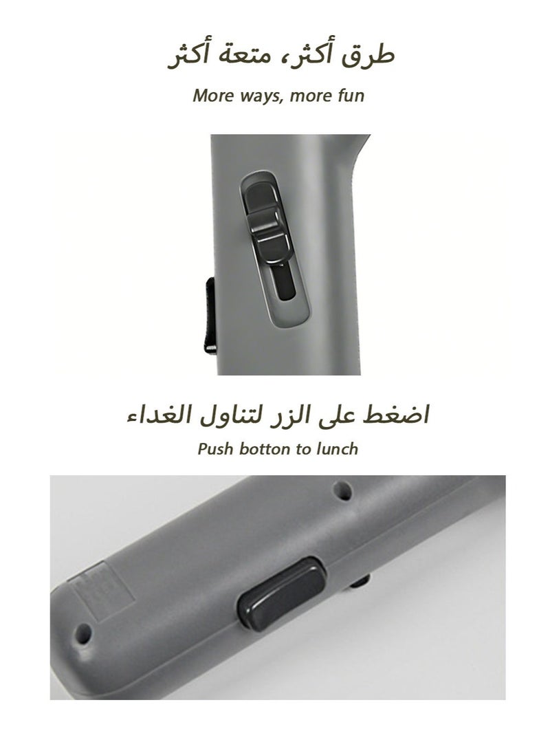 قاذف تدريب تفاعلي للكلاب السعودية - مُوزع علاج يدوي، يشغل غرائز الصيد في الشقق، لعبة طعام مجفف للتآلف والتمارين - Image 5