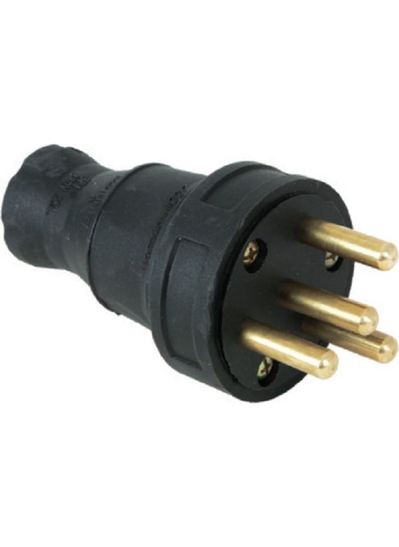 Mutlusan Mut-30 3X25A Three Phase Male Plug 
