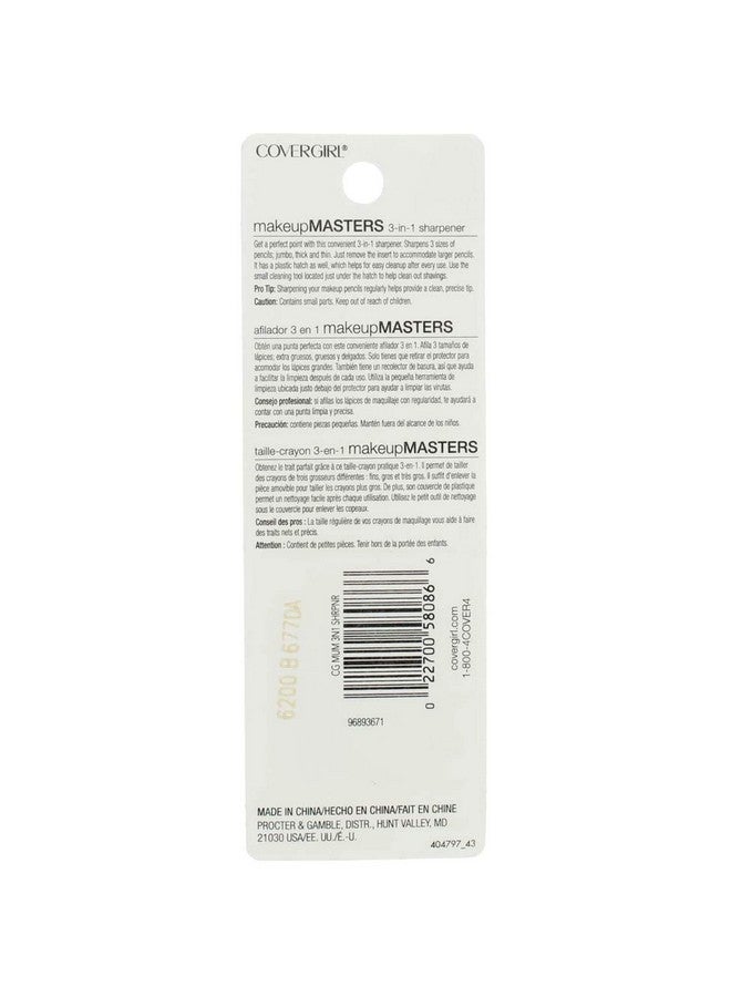 CoverGirl Makeup Masters 3In1 Pencil Sharpener 1 Count (Packaging May Vary) - Image 3