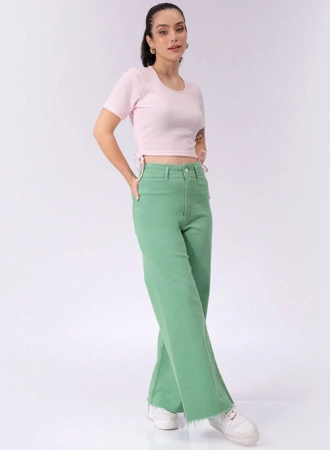 Freehand  Women Regular Fit Solid Shirt Collar Sleeveless Ruched Top  | Best Price UAE