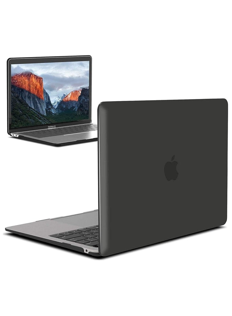 MacBook Pro 13 inch Case 2020 2019 2018 2017 2016 Release A2338 M1 A2289 A2251 A2159 A1989 A1706 A1708, Plastic Hard Shell Case Cover Compatible with MacBook Pro 13 inch (Black) - Image 2