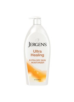 Jergens Jergens Ultra Healing Dry Skin Moisturizer, Body and Hand Lotion for Dry Skin, for Quick Absorption into Extra Dry Skin, with HYDRALUCENCE blend, Vitamins C, E, and B5, 32 Ounce  - Image 1