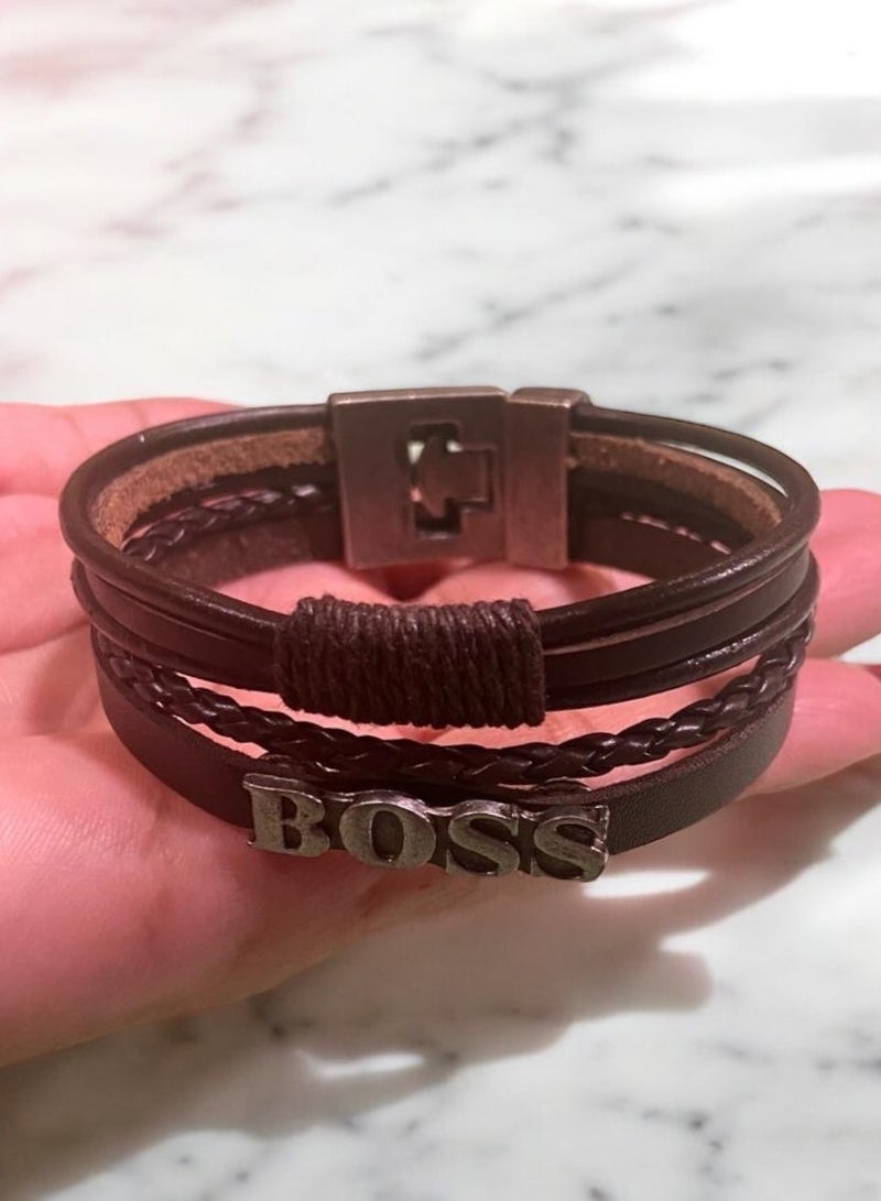 BOSS Elegant & High Quality Bracelet For Men Size 21cm - Image 3
