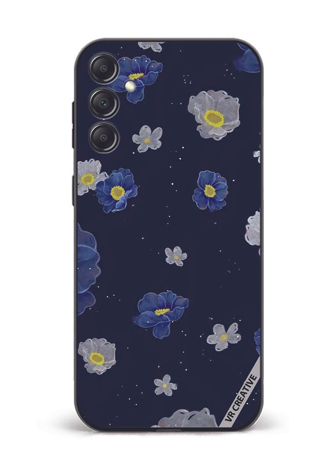 VR CREATIVE Protective Case Cover For Samsung Galaxy A34 Floral Design Multicolour - Image 1