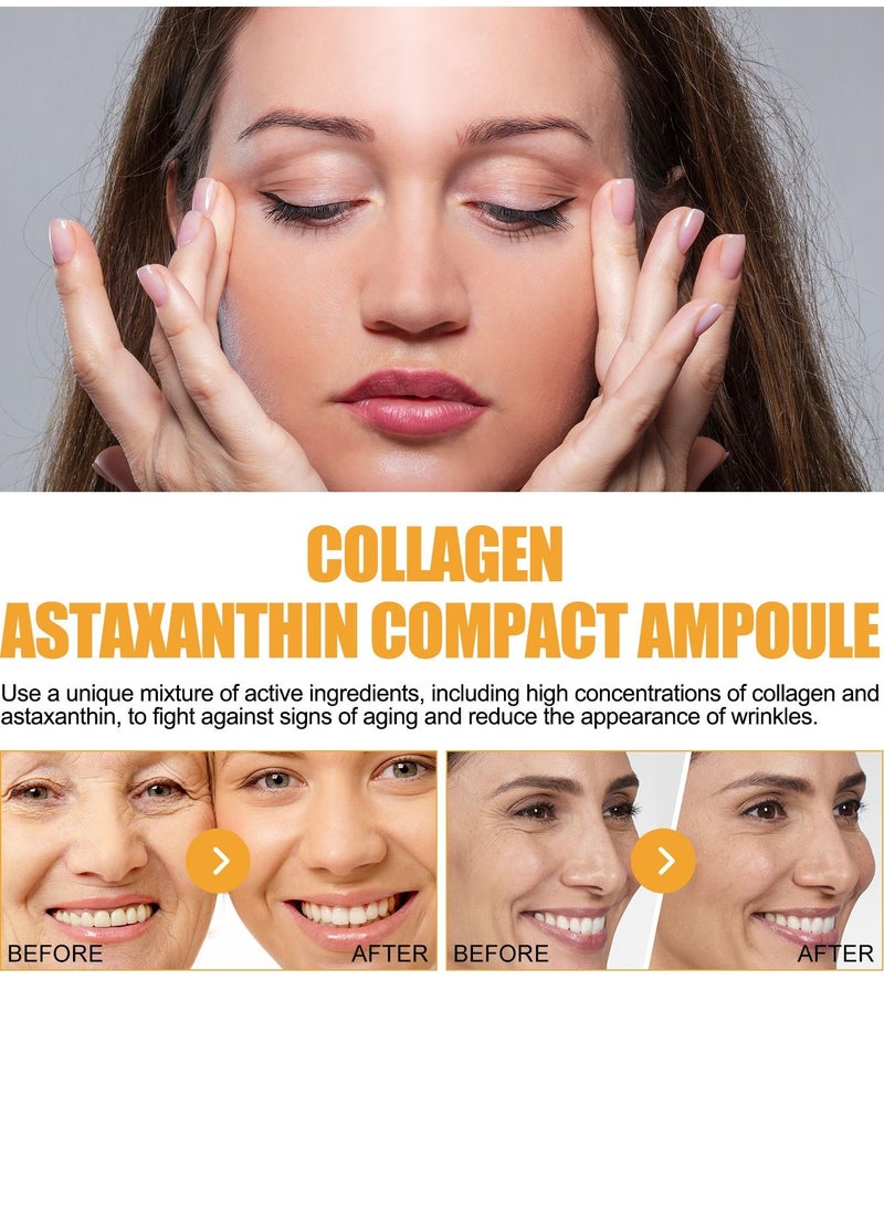 EELHOE - FirmTox Collagen Astaxanthin Lifting Ampoule, Astaxanthin Collagen Gel Ampoule, Astaxanthin Essence Advanced Anti-aging Face Serum, Tighten Skin & Reduces Wrinkles for All Skin Types - Image 1