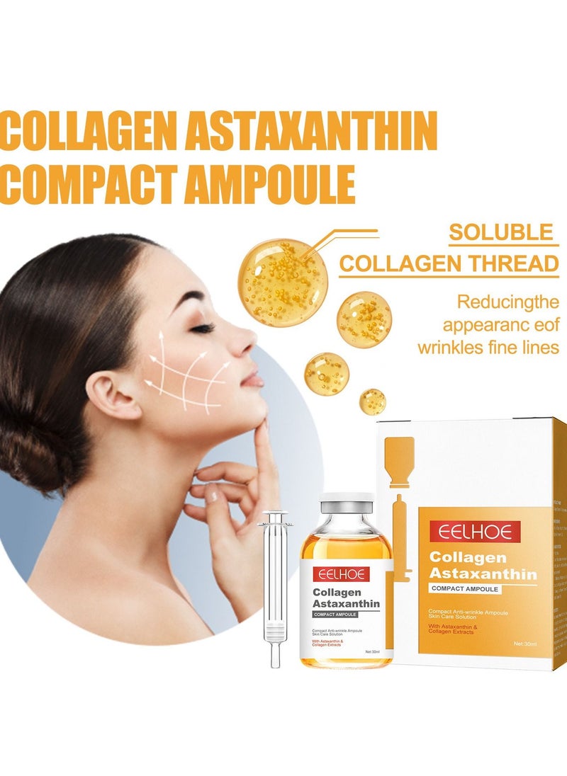 EELHOE - FirmTox Collagen Astaxanthin Lifting Ampoule, Astaxanthin Collagen Gel Ampoule, Astaxanthin Essence Advanced Anti-aging Face Serum, Tighten Skin & Reduces Wrinkles for All Skin Types - Image 1