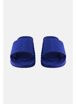 INC Men Medium Slip On Slides, Blue  - Image 4