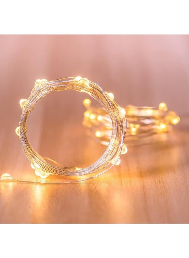 سلسلة أضواء خيالية تعمل بالبطارية ليد - Image 2