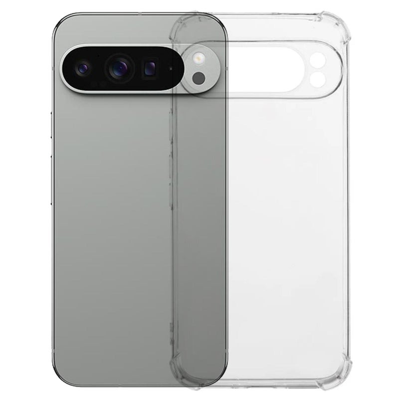 HuHa Protective Cover For Google Pixel 9 / 9 Pro Kalebol 1.5mm Four-Corner Airbags Shockproof Transparency TPU Phone Case - Image 1