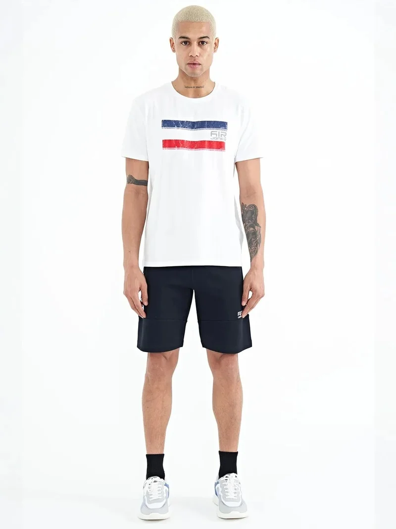 تومي لايف TOMMY Men's Solid Knit Sweat Shorts