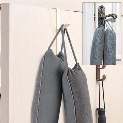Hibate 1Pack 36inch Heavy Duty Door Draft Stopper for Bottom of Door Under Door Draft Blocker Glass Beads Filling - Image 3