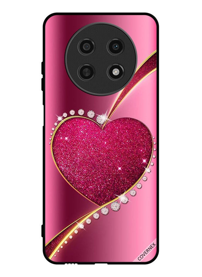 Covernex Protective Case Cover For Huawei nova Y91 Diamond Glitter Heart  - Image 1