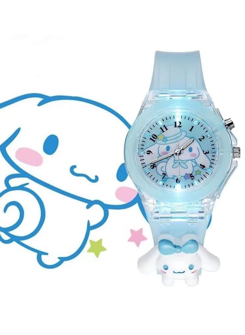 Sanrio - Sanrio Cartoon Digital Watch for Kids, Child Colorful Luminous Cartoon Watch - Image 1