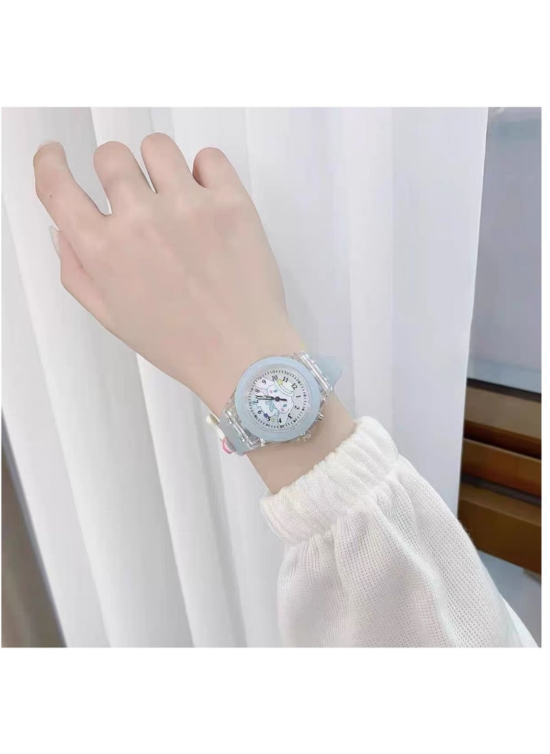 Sanrio - Sanrio Cartoon Digital Watch for Kids, Child Colorful Luminous Cartoon Watch - Image 1