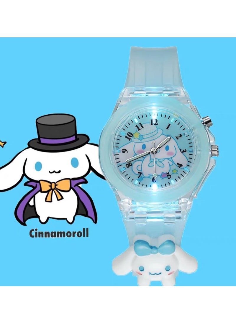Sanrio - Sanrio Cartoon Digital Watch for Kids, Child Colorful Luminous Cartoon Watch - Image 1