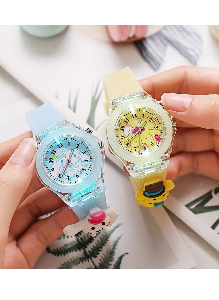 Sanrio - Sanrio Cartoon Digital Watch for Kids, Child Colorful Luminous Cartoon Watch - Image 1