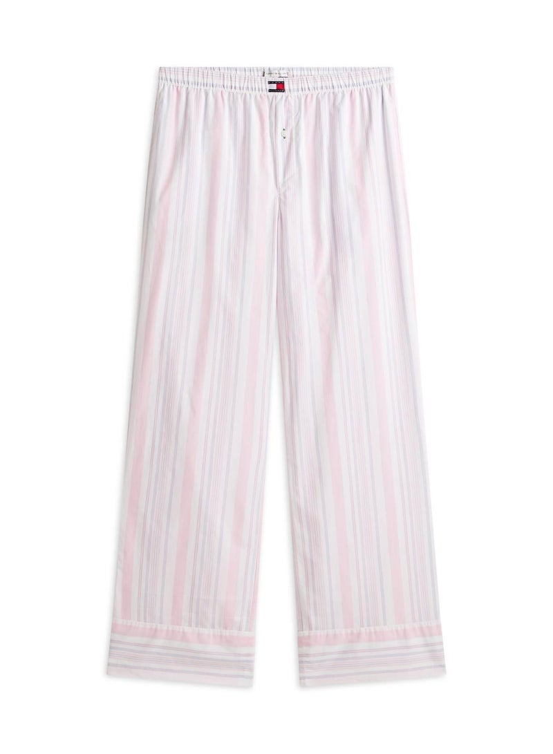 TOMMY HILFIGER Heritage Stripe Poplin Pyjama Bottoms - Image 5